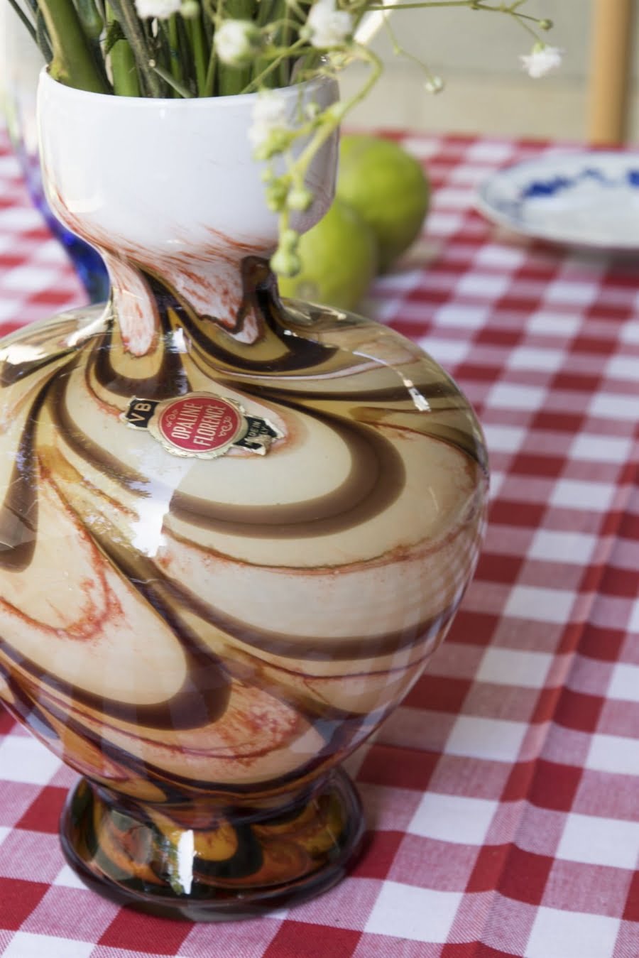 Vintage Italian opaline vase - Image 5