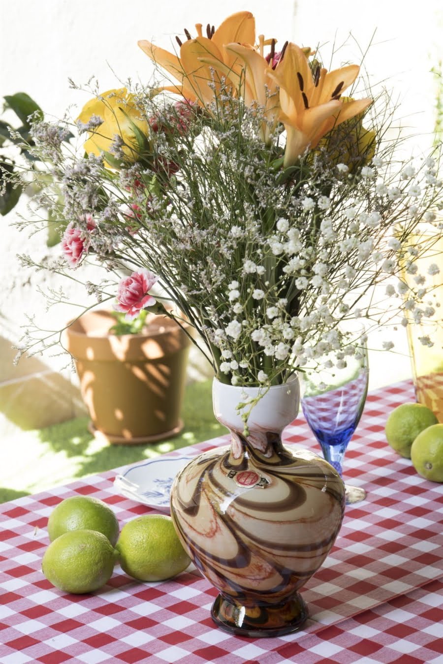 Vintage Italian opaline vase - Image 4
