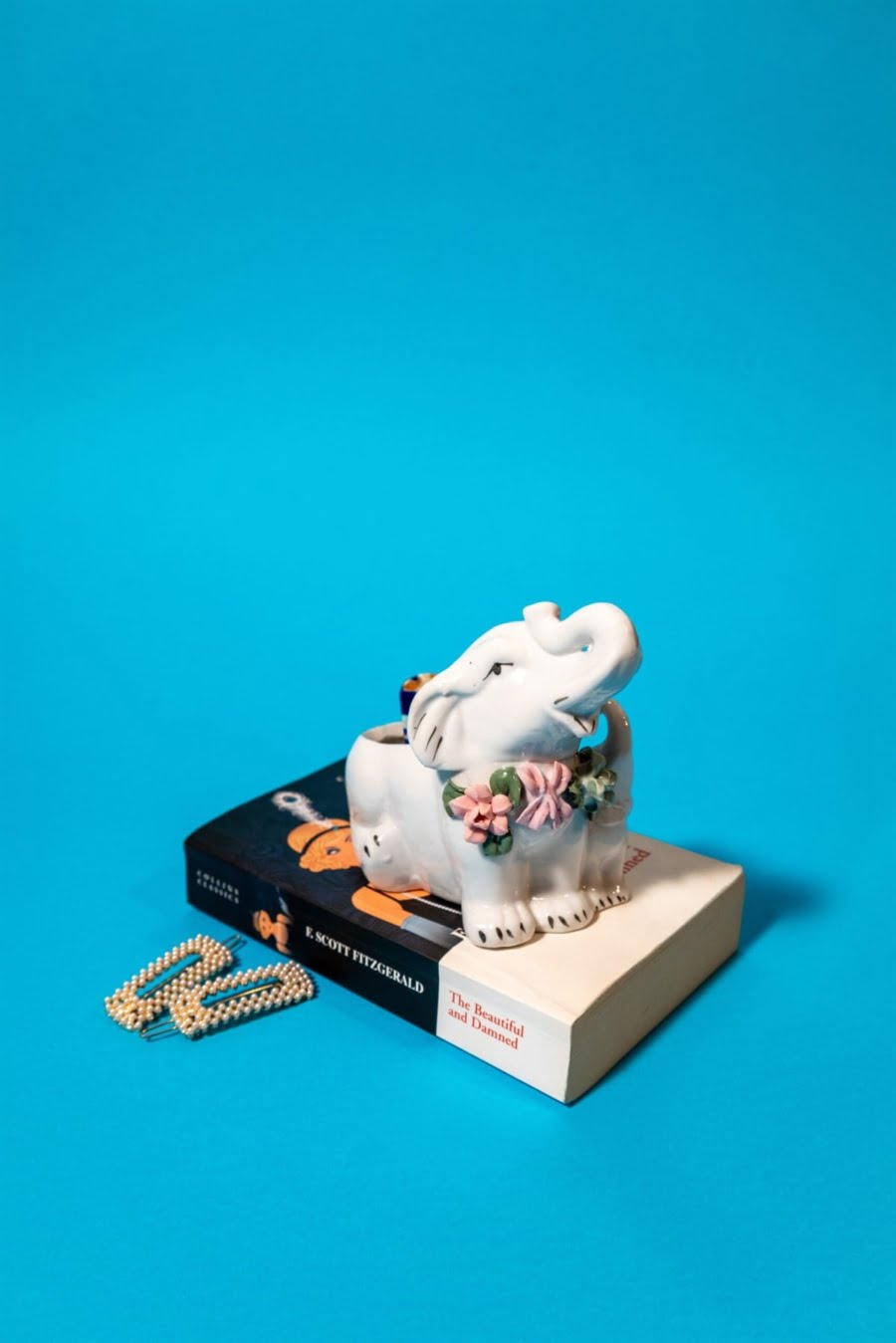 elephant ceramic figurine