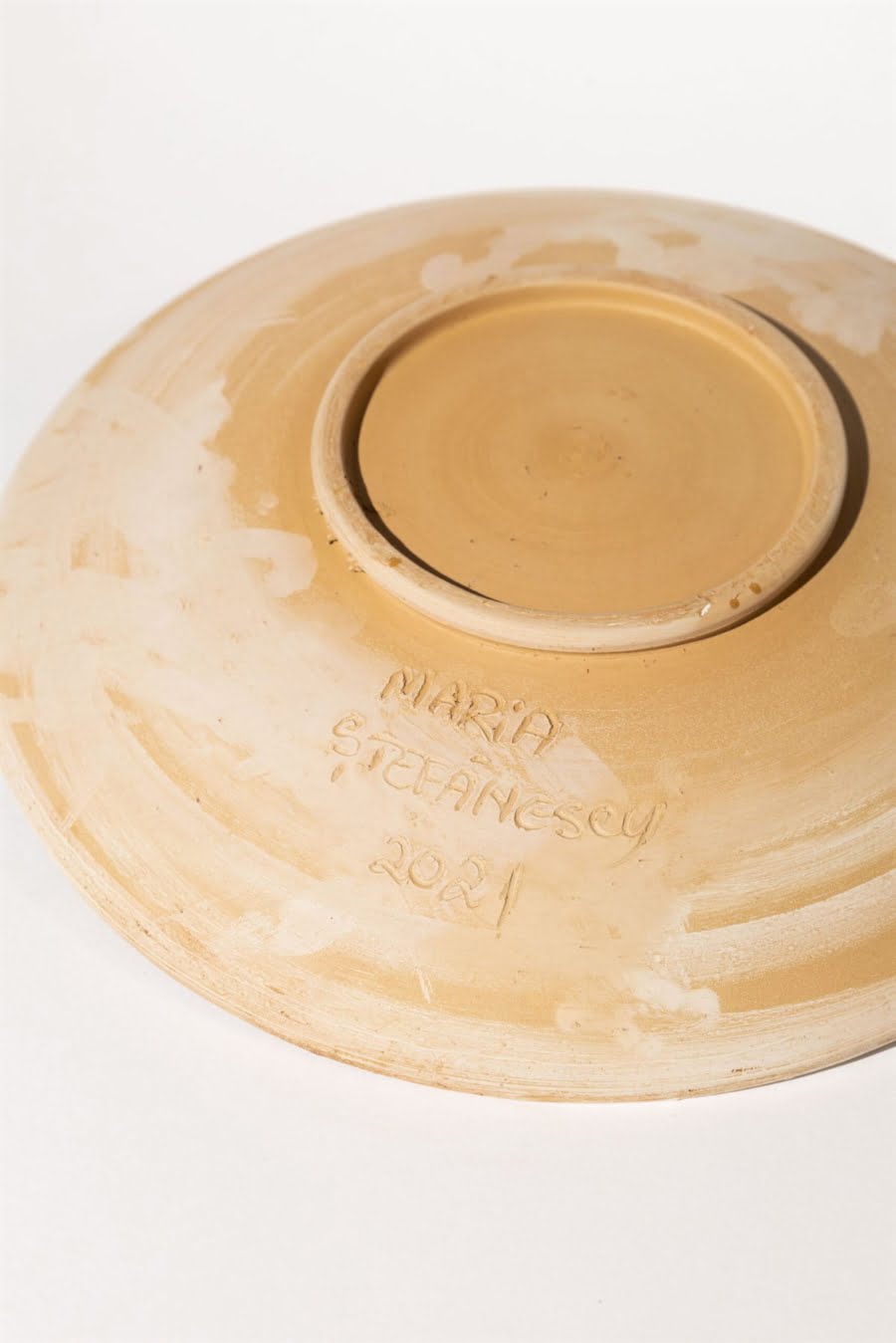 acuarella artisanal plate