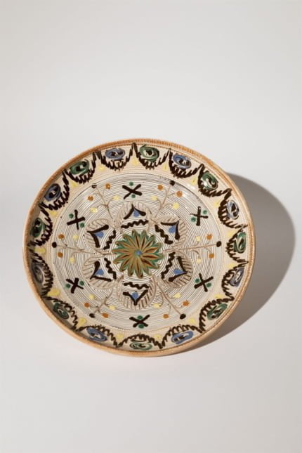 dancing in the field artisanal plate