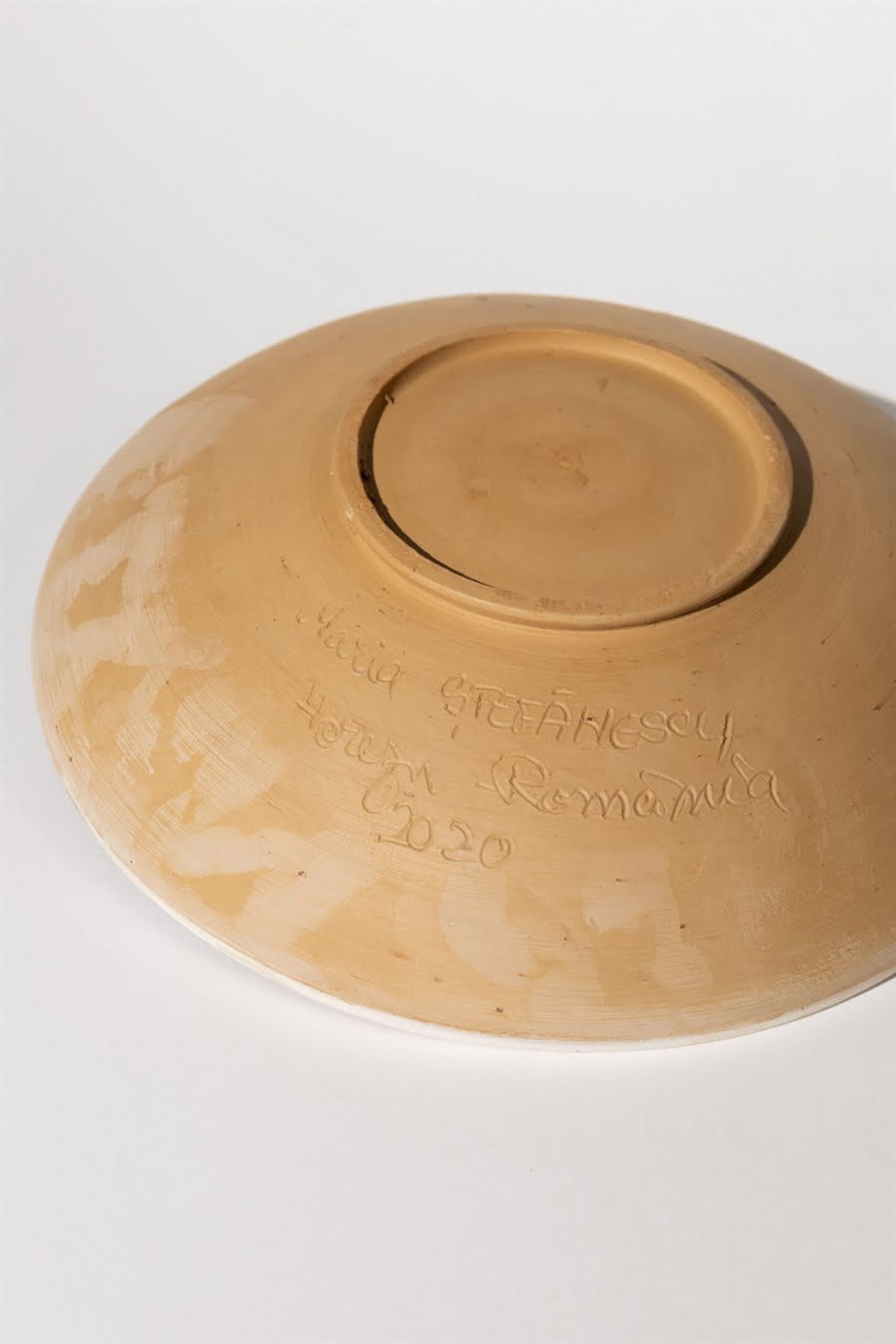 dancing in the field artisanal plate