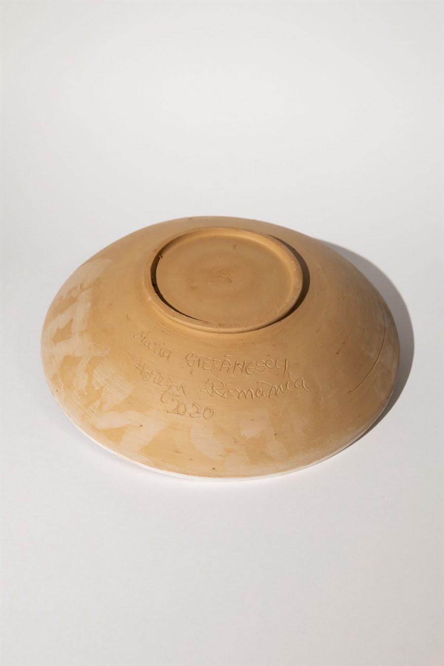 dancing in the field artisanal plate