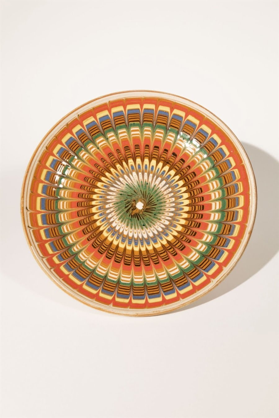 summer in bloom artisanal plate