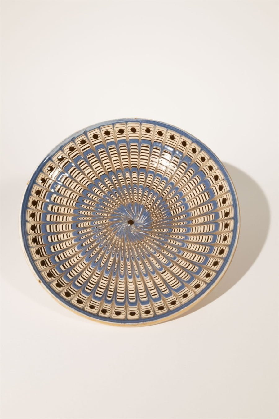 down to earth brown I artisanal plate