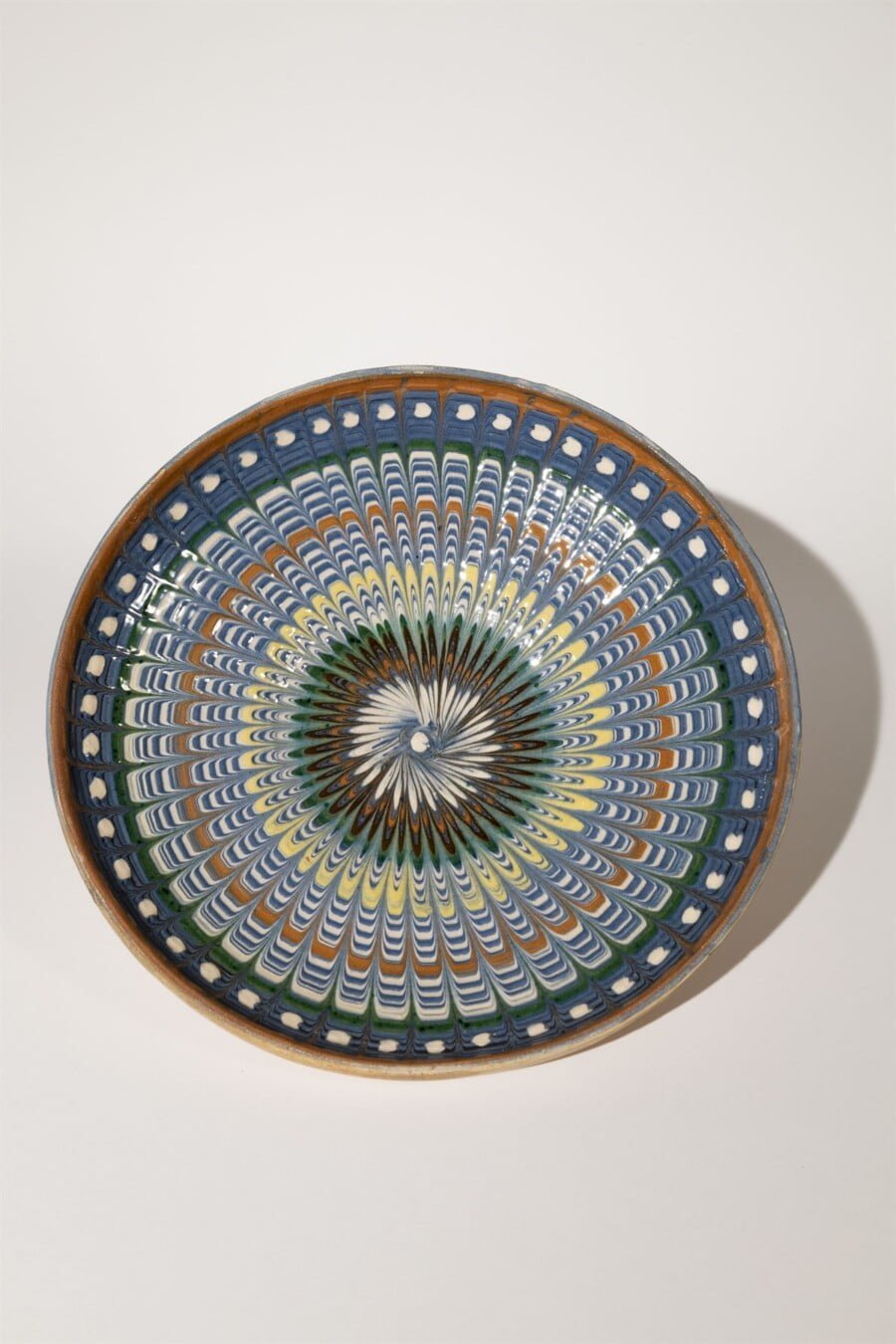 shades of blue I artisanal plate