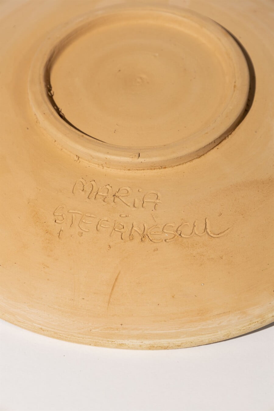 Countryfile Beige artisanal plate
