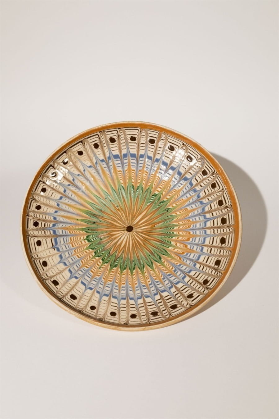 watercolour vibes artisanal plate