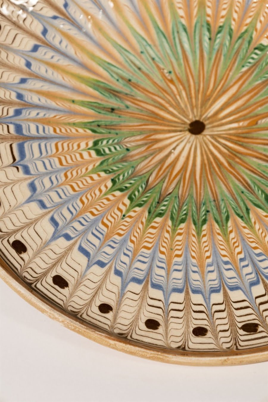 watercolour vibes artisanal plate