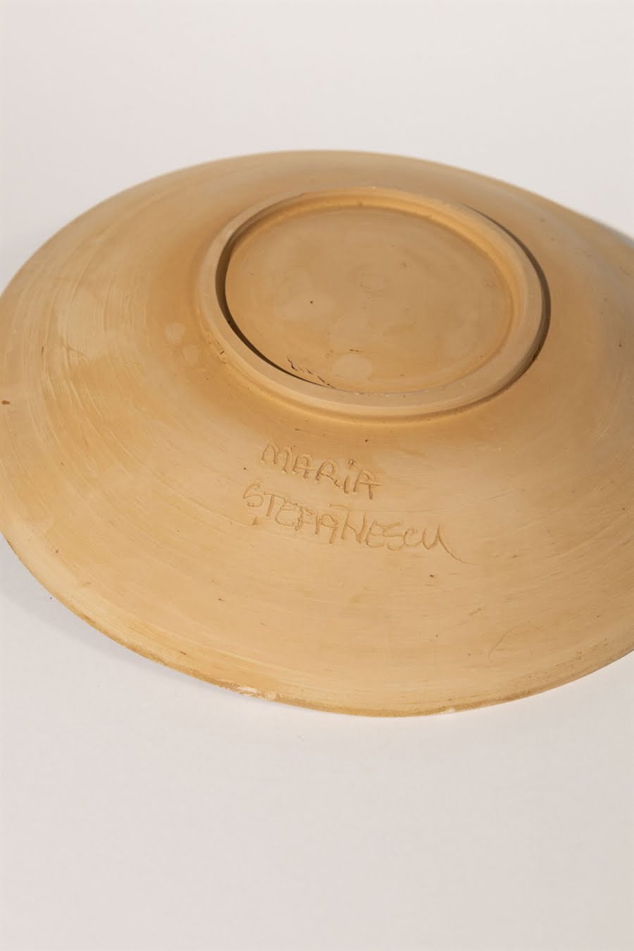 watercolour vibes artisanal plate