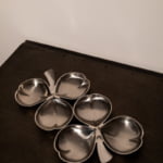 Vintage French Trèfle appetiser dish pair