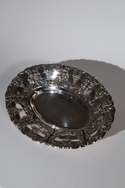 mid-century oval tray