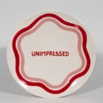 unimpressed dinner plate