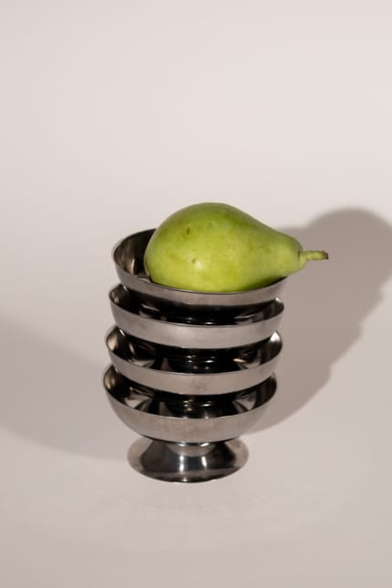 vintage french dessert coupes