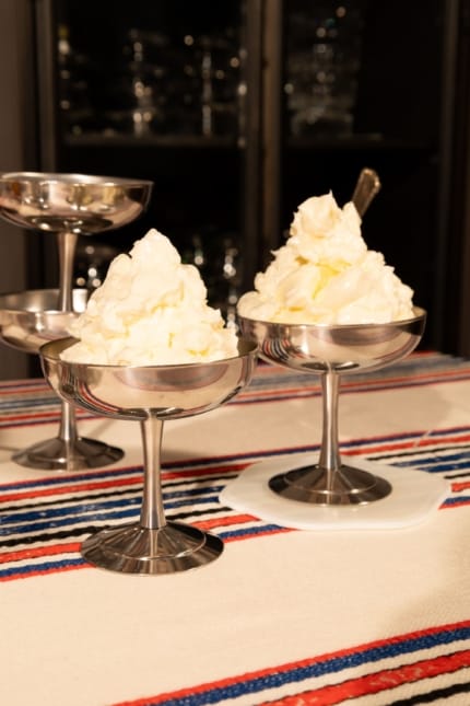 Italian dessert coupe