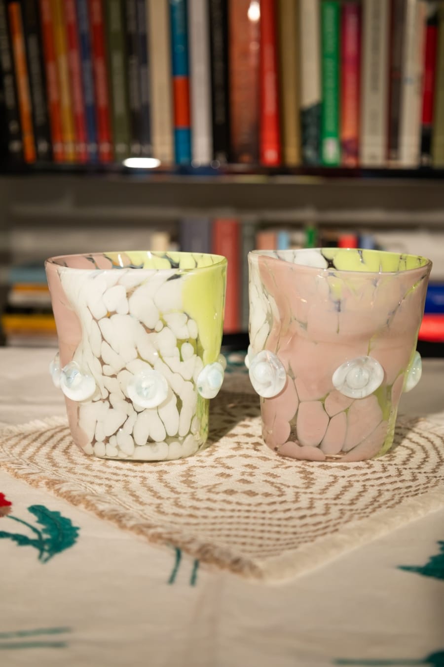 surrealist murano glass