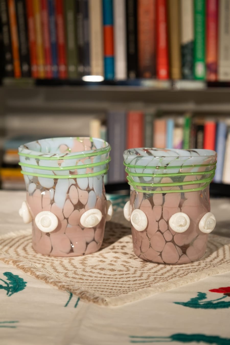 surrealist murano glass