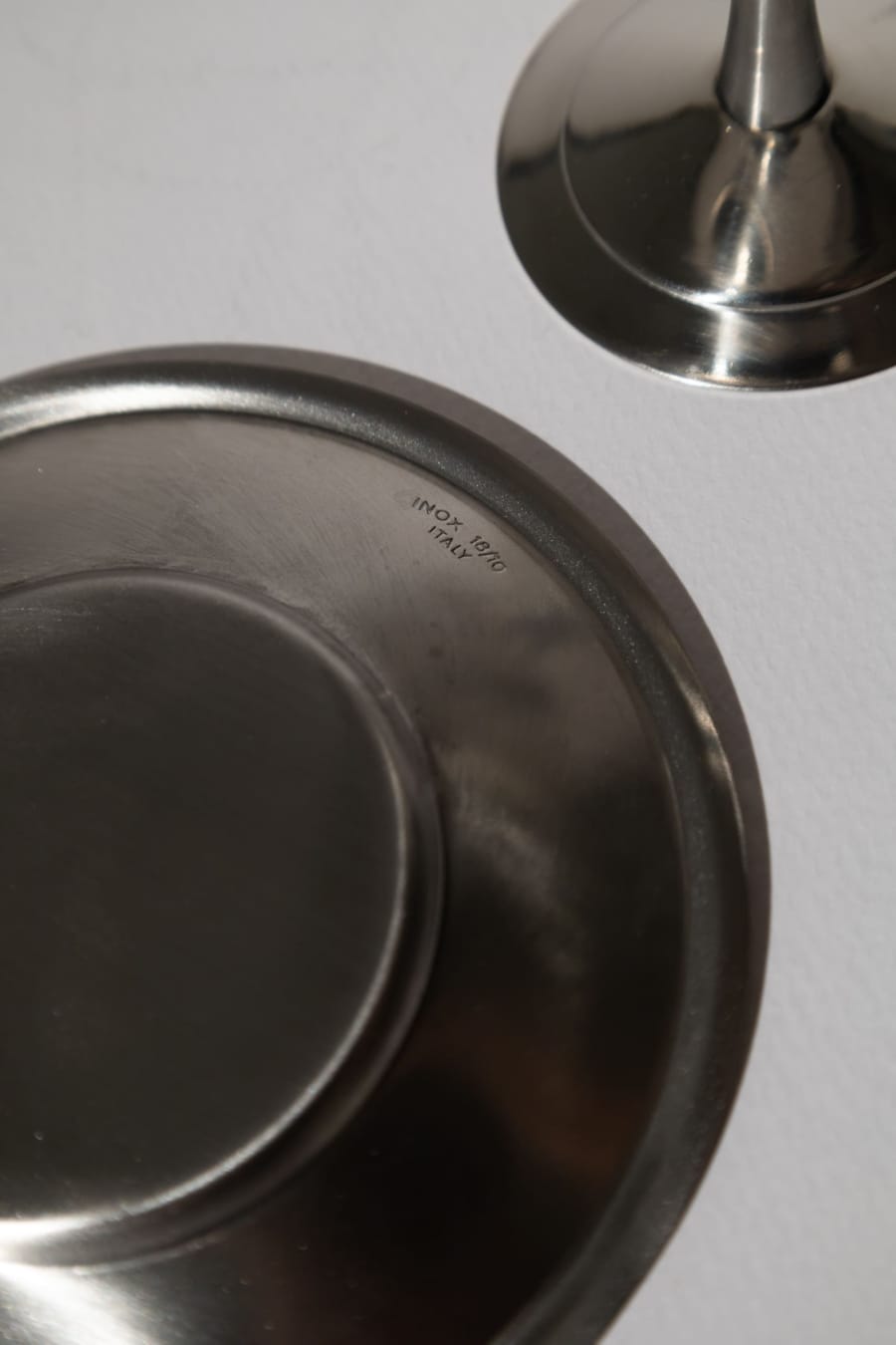Italian dessert coupe & plate set