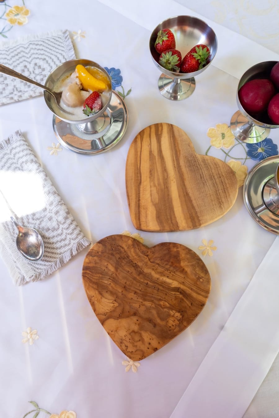 olive wood trivet