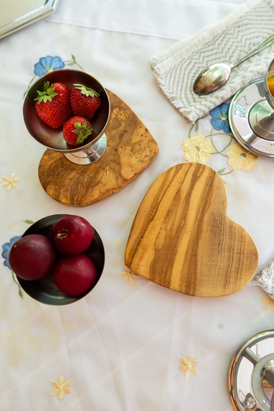 olive wood trivet
